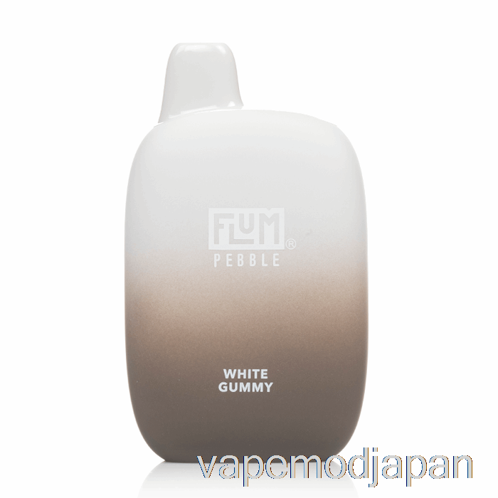 Vape Mod Flum Pebble 6000 使い捨てホワイトグミ